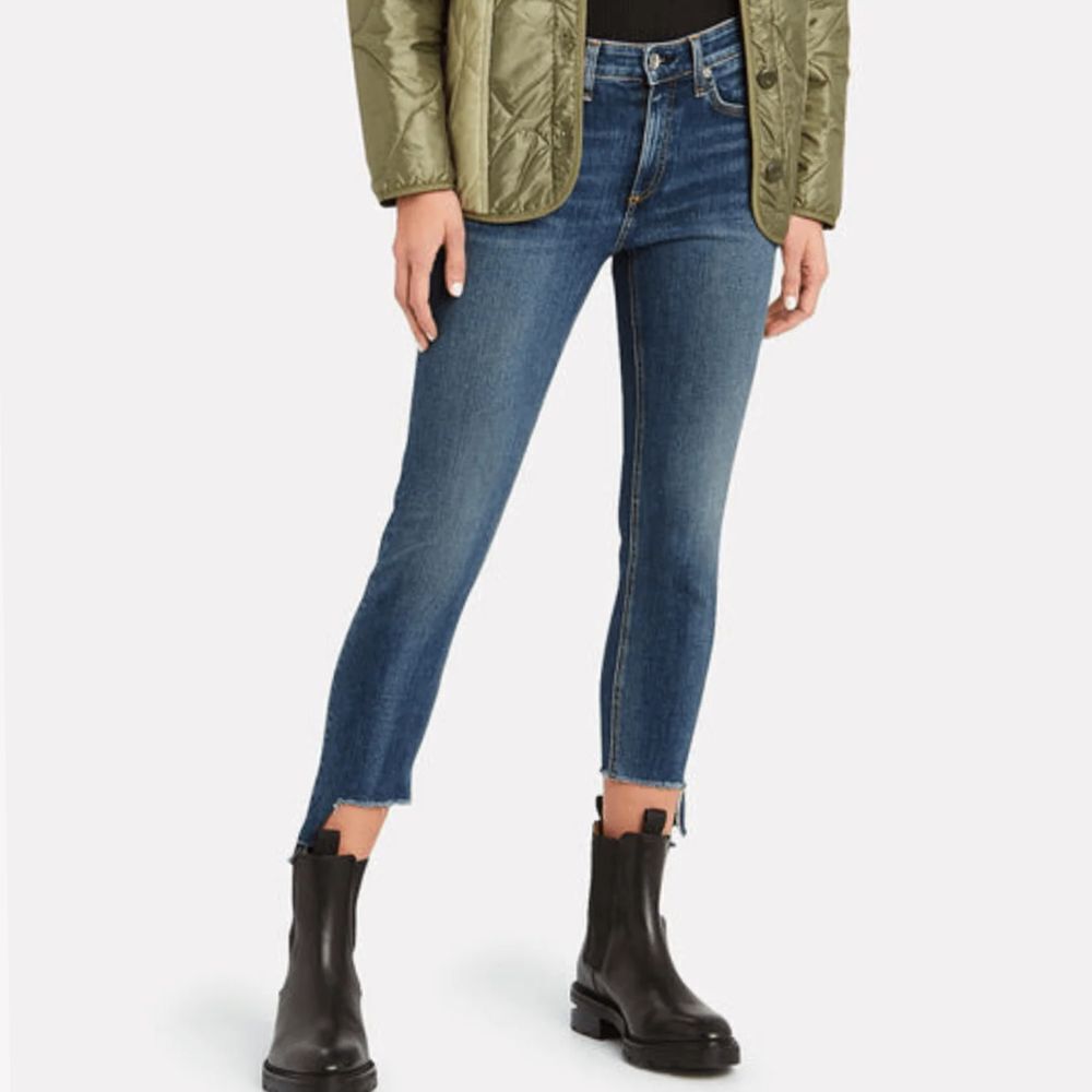Women's medium rise Rag and Bone Intermix skinny stretch‎ denim jeans size 27